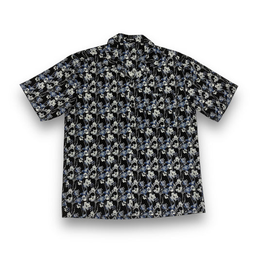 Painted Flowers Hawaiian Shirt